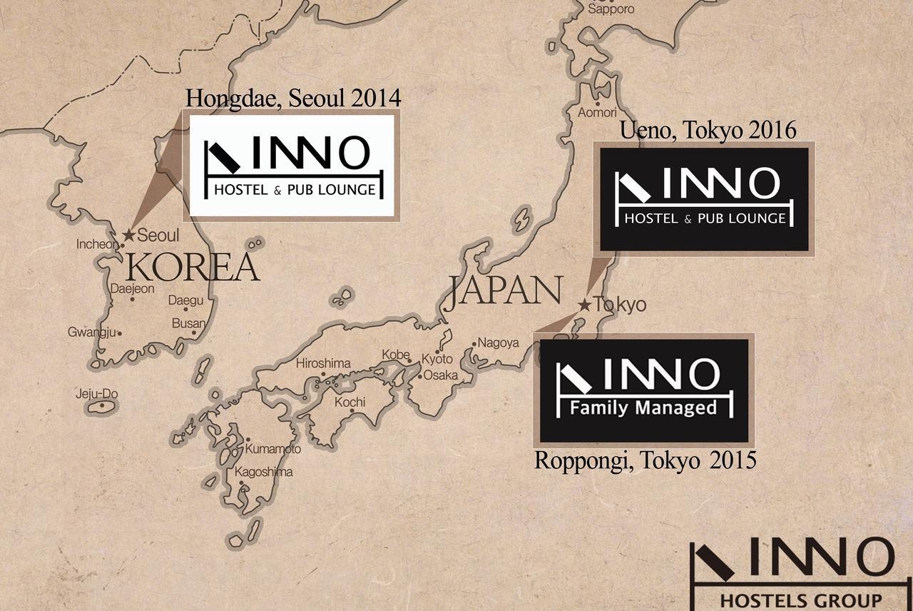 Inno Hostel & Pub Lounge Ueno, โตเกียว ภายนอก รูปภาพ